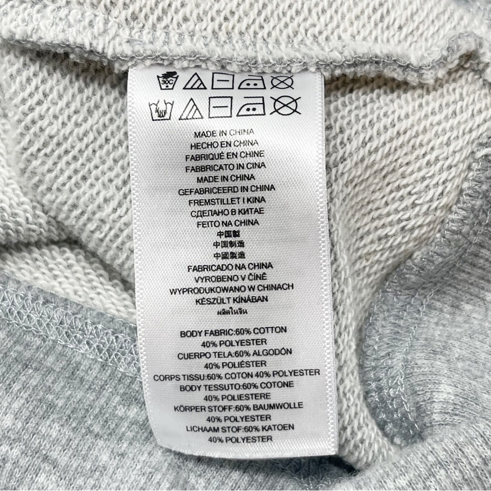 MICHAEL MICHAEL KORS Women’s Gray Pullover Grommet & Zipper Detail Sweatshirt M - Picture 6 of 7